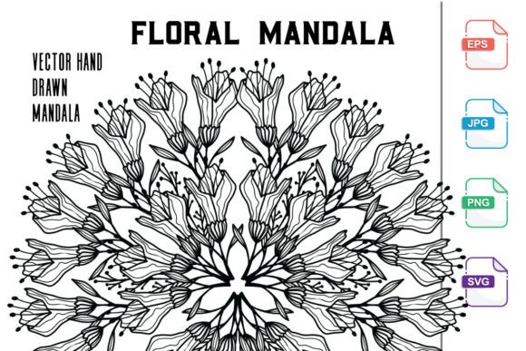 Download Flower Mandalas Coloring for Book - Premium Resources