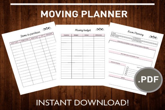 Download Ultimate Moving Planner Printable - Ultimate Collection