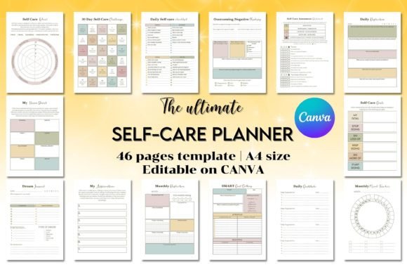 Download The Ultimate Self-Care Planner - Ultimate Collection