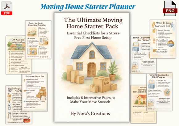Download Moving Home Starter Planner - Home Collection