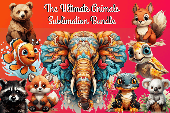 Download The Ultimate Animals Sublimation Bundle - Ultimate Collection