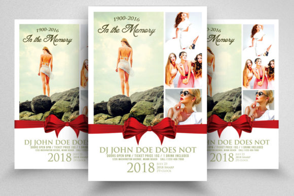 Download Memorial Service Invitation Poster - Premium Resources
