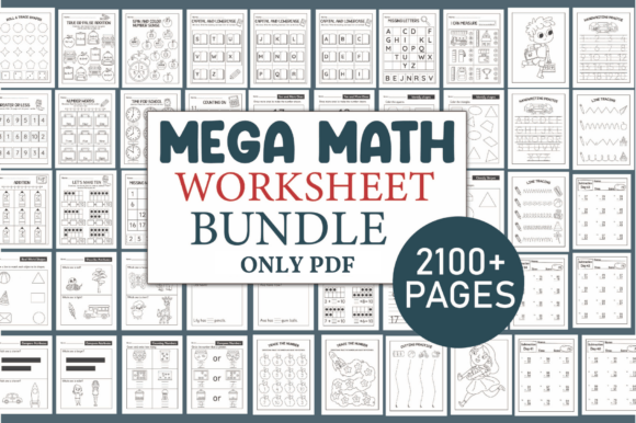 Download Ultimate Math Worksheets Bundle for Kids - Ultimate Collection