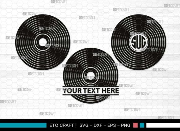 Download Vinyl Record Monogram, Record Album Svg - Premium Resources
