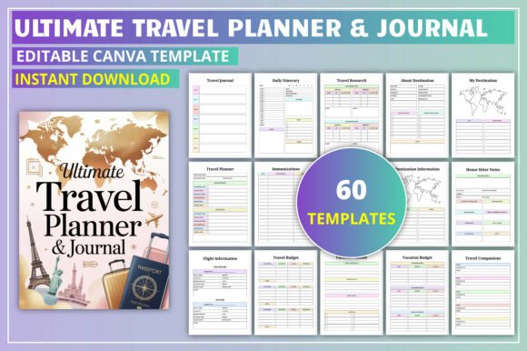 Download Ultimate Travel Planner &amp; Journal - Ultimate Collection