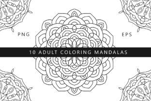 Download 10 Adult Coloring Mandalas - Mandalas Collection