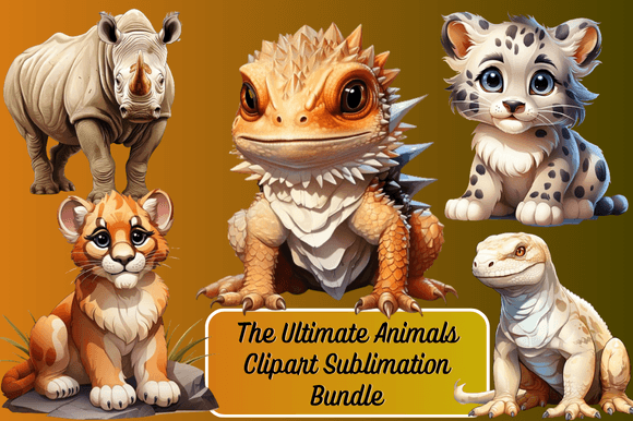 Download The Ultimate Animals Clipart Sublimation - Premium Resources