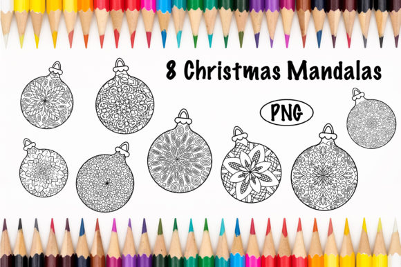 Download Christmas Mandalas, Christmas Ball - Premium Resources