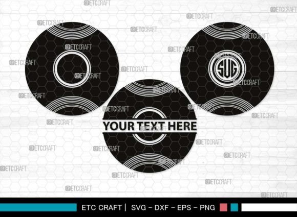 Download Vinyl Record Monogram, Record Album Svg - Record Collection
