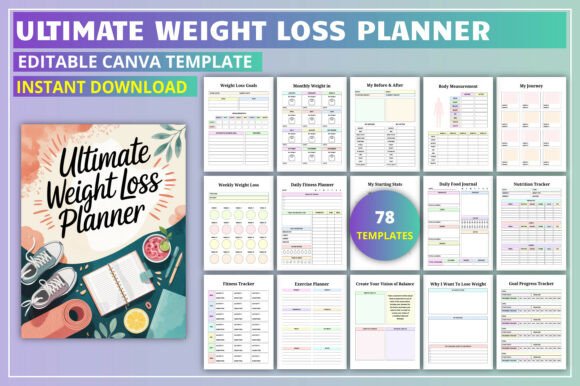 Download Ultimate Weight Loss Planner - Ultimate Collection