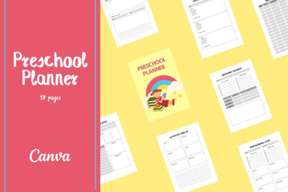 Download Preschool Planner | Homeschool Canva - Home Collection